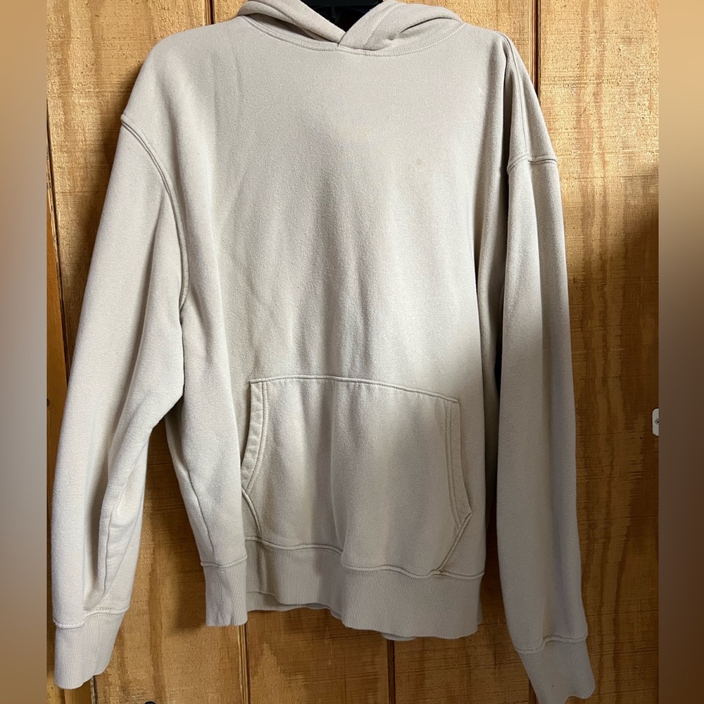 Old Navy Men's Light Beige Hoodie